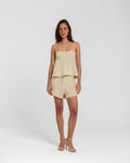 SHORT EVASE JUSTINE OFF WHITE