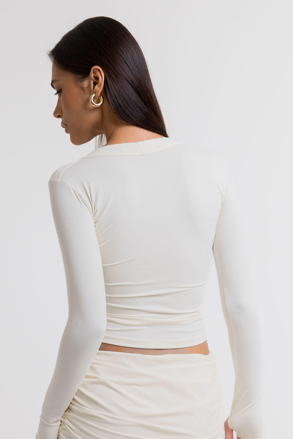 BLUSA LUMA POLIAMIDA MACADAMIA