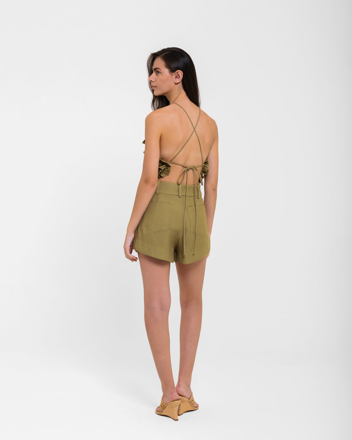 Short Evase Soho Kakhi - COSTAS