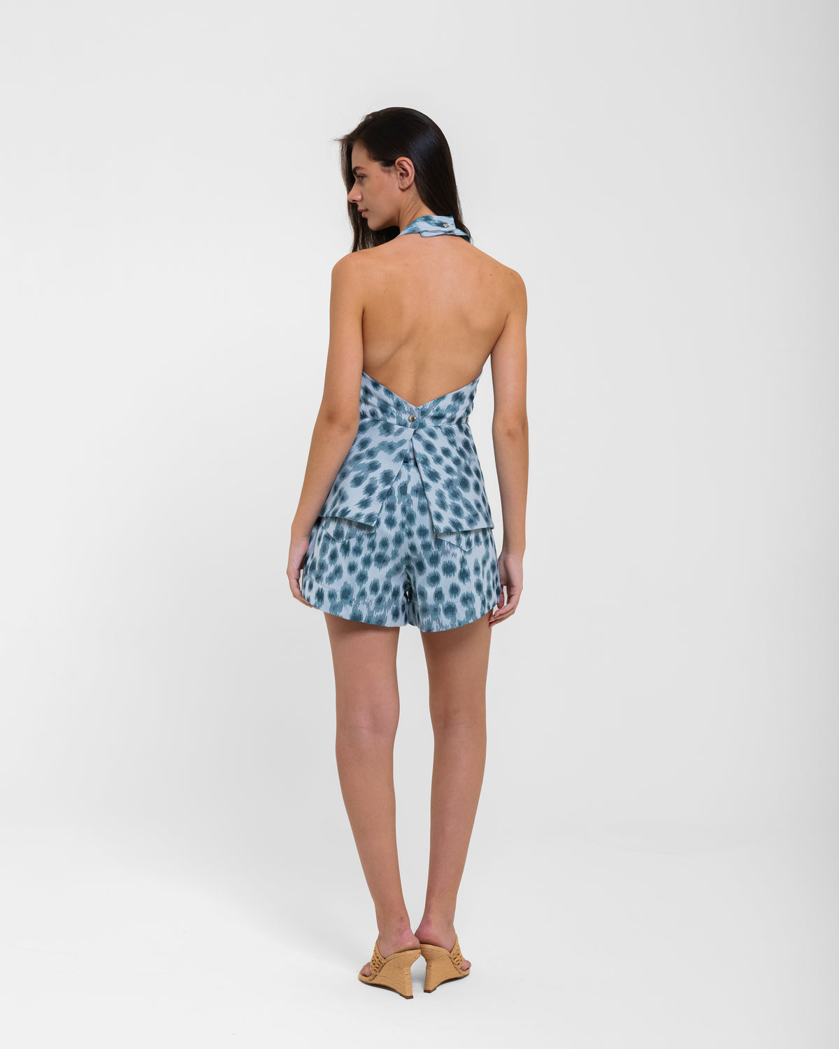 Short Evase Jacquard Iris - COSTAS