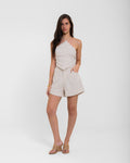 Short Evase Pirarucu Off White - CAPA