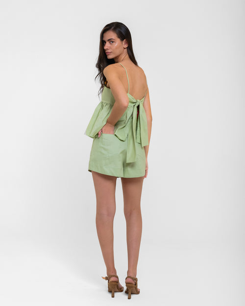 SHORT EVASE GALLI VERDE