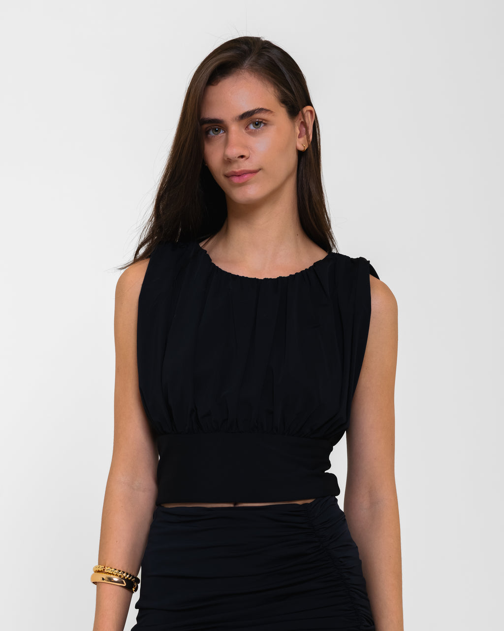 BLUSA CELA POLIAMIDA PRETO