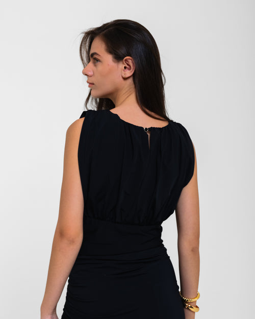 BLUSA CELA POLIAMIDA PRETO