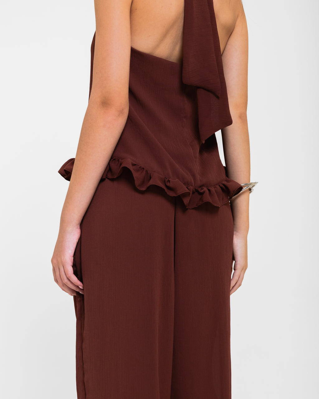 CALÇA BLOOMER LAMAI MARROM