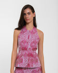BLUSA GIGI JACQUARD MILTONIA ROSA