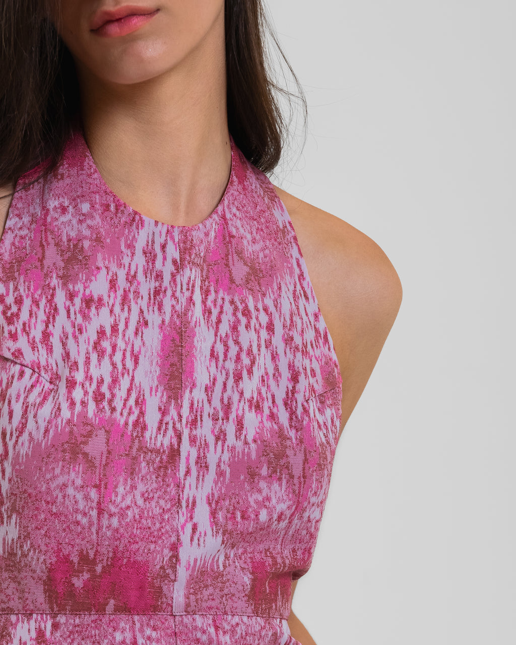 BLUSA GIGI JACQUARD MILTONIA ROSA