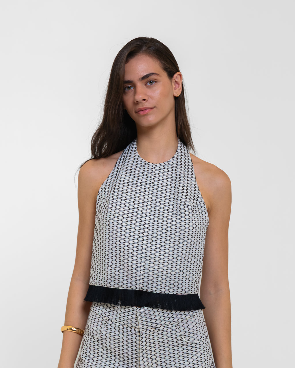 BLUSA PINA PIRARUCU MESCLA PRETO