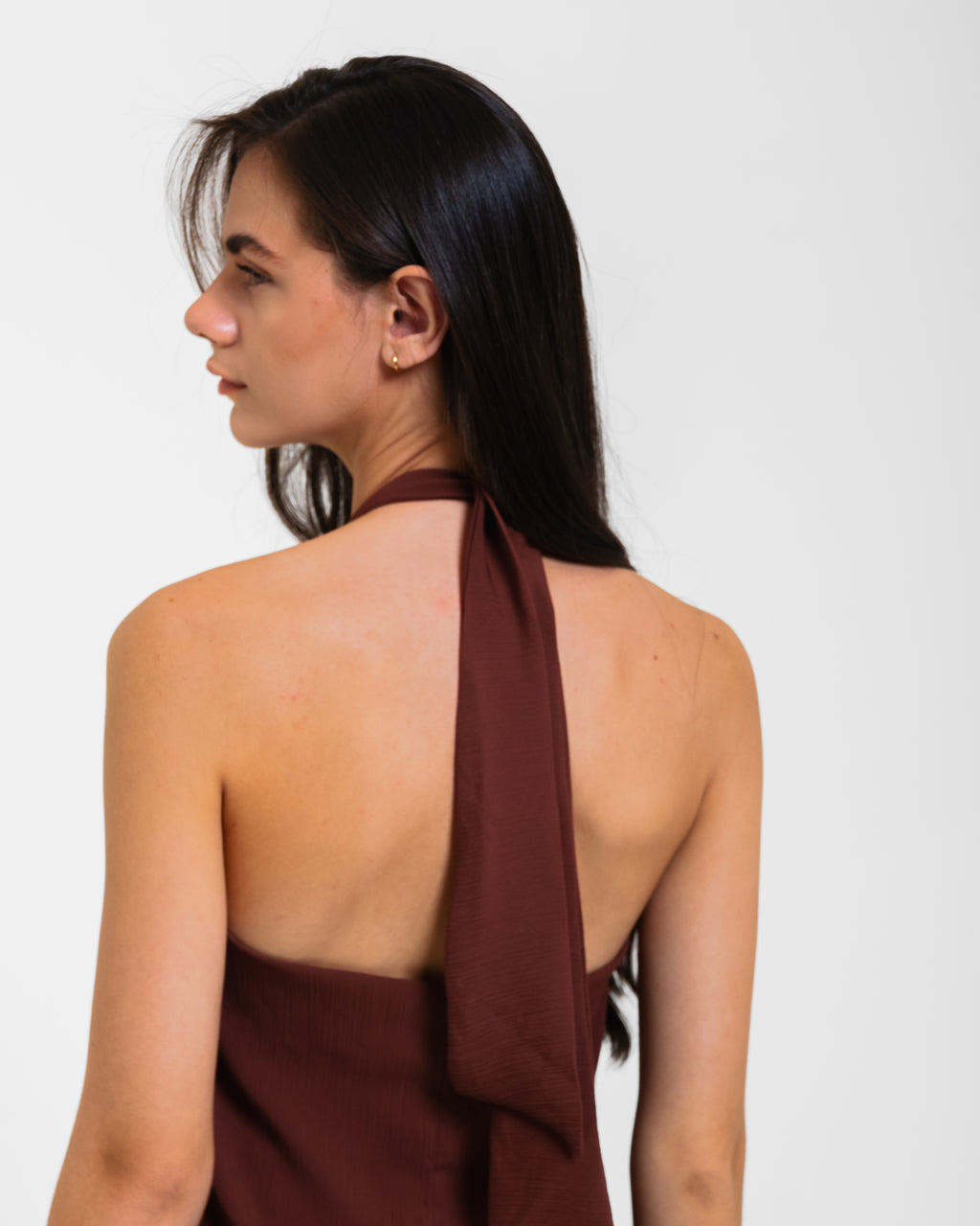 BLUSA MARTINA LAMAI MARROM