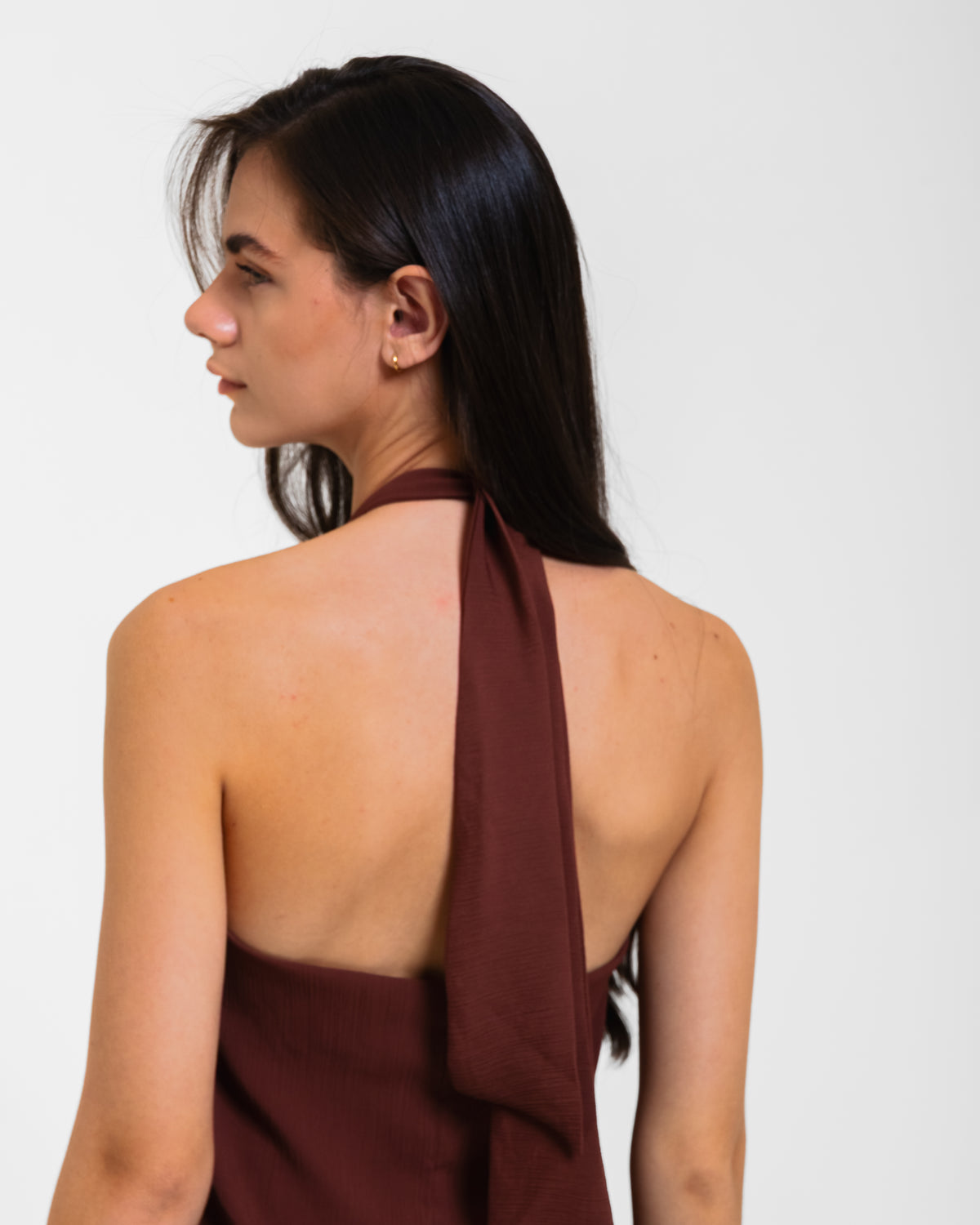 BLUSA MARTINA LAMAI MARROM