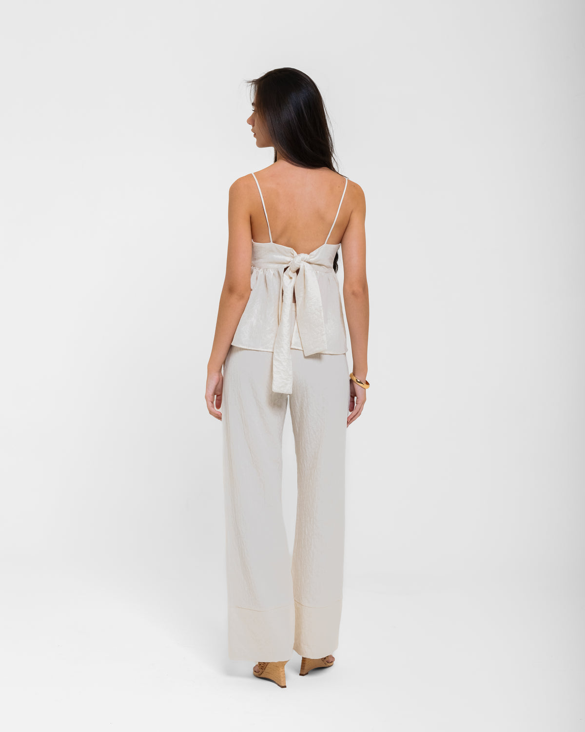 CALÇA CADARÇO MAREJO OFF WHITE
