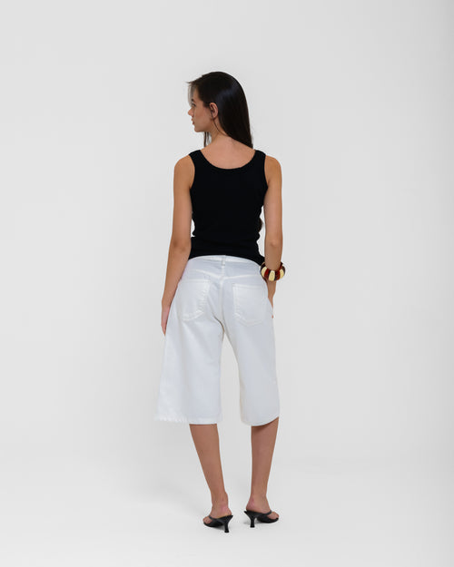 BERMUDA JULIA SARJA OFF WHITE
