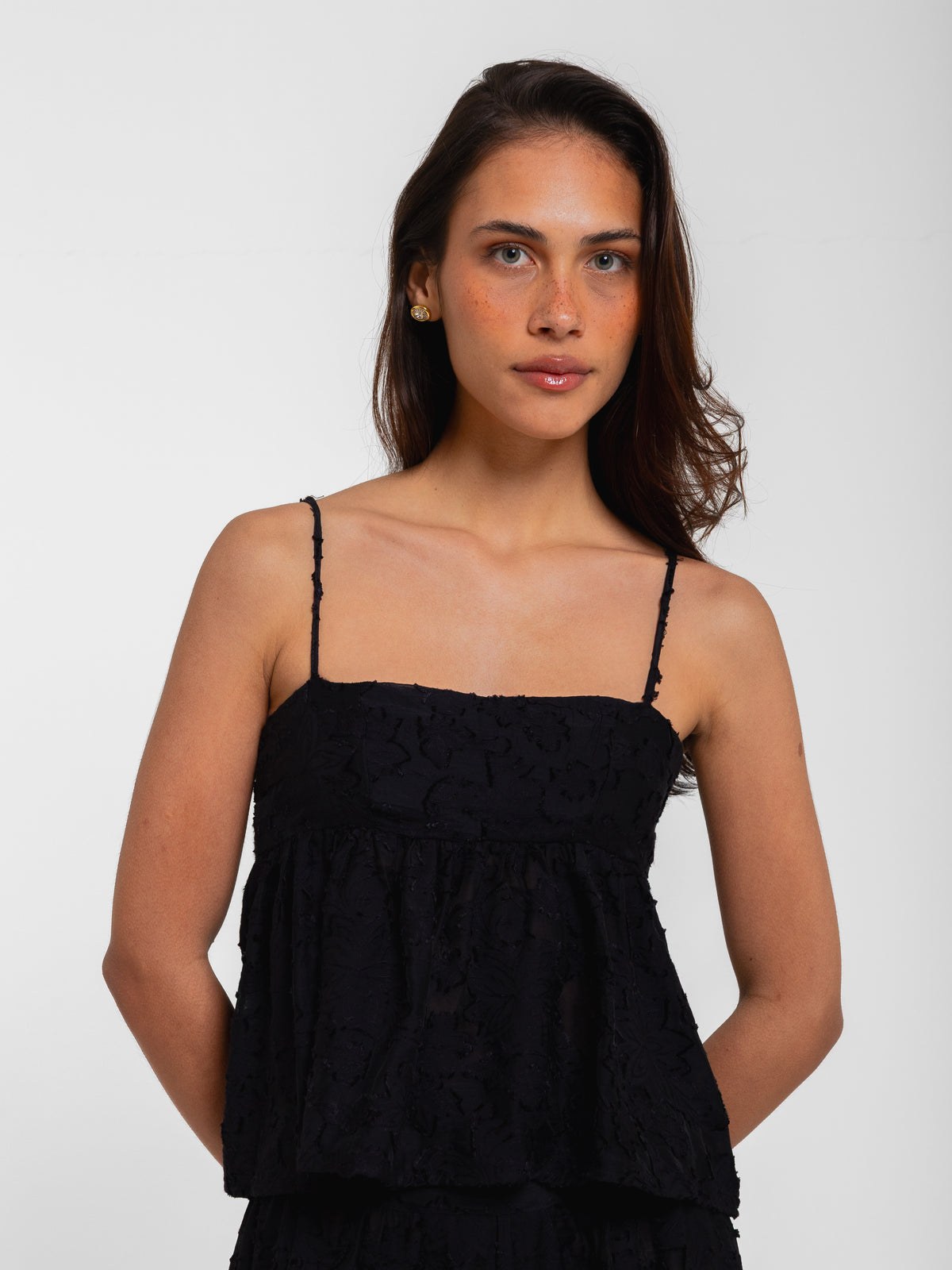 BLUSA PHEMME MAJORELLE PRETO