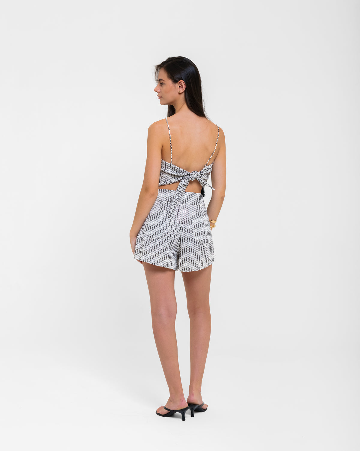 SHORT EVASE PIRARUCU MESCLA PRETO